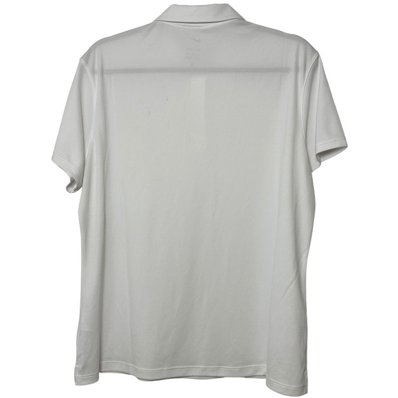 Nike Dri-FIT Women's Golf Polo Shirt XL White Short Sleeve Shirt NWT Performance - Picture 2 of 11